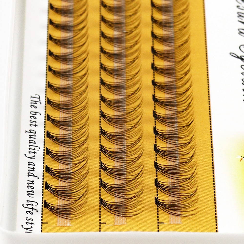 10Dフェイクミンクまつげクラスター ロシアンボリューム 3 - Eyelash Extension Russian のレビューと価格