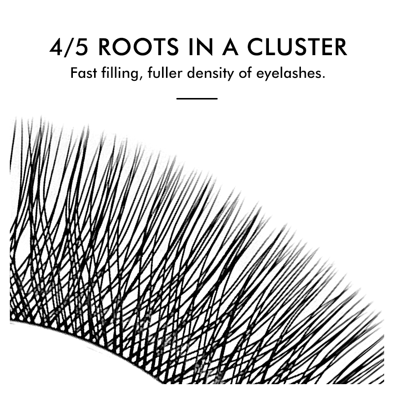 NATUHANA W 型 4D 5D ボリュームまつげエクス - Eyelash Extension For Asian Eyes のレビューと価格