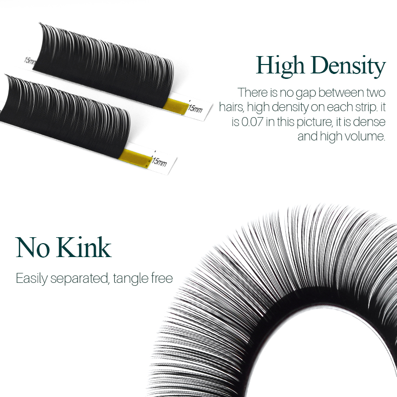 個々のつけまつげ,高品質の天然シミュレーションまつげ,20行 - Eyelash Extension For Asian Eyes のレビューと価格