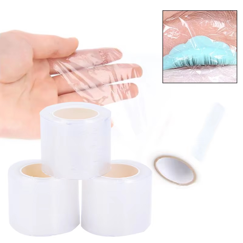 200m巻きの透明なメイク用フィルム。リップ、アイブロウ、タ - Eyelash Extension Look のレビューと価格