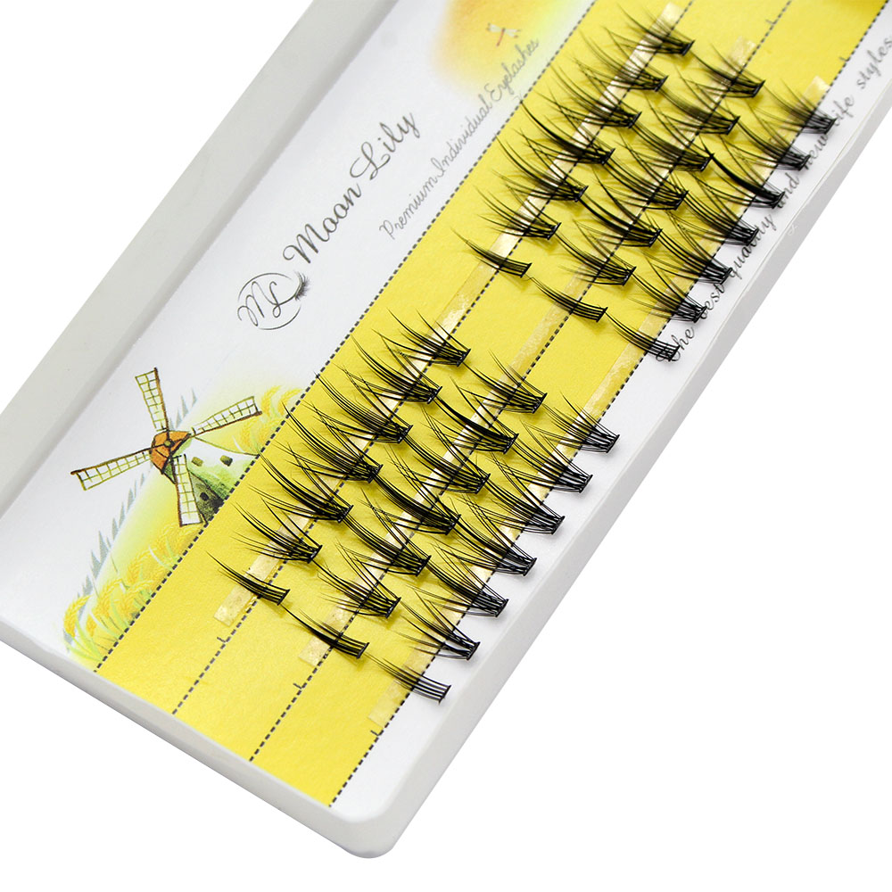 カスタムロゴ入り、立体的なふわふわ感のある、自然な仕上がりの - Eyelash Extension Russian のレビューと価格