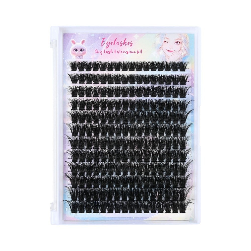ナチュラルルックつけまつげ ボンド＆シール クラスターデザイ - Eyelash Extension Look のレビューと価格