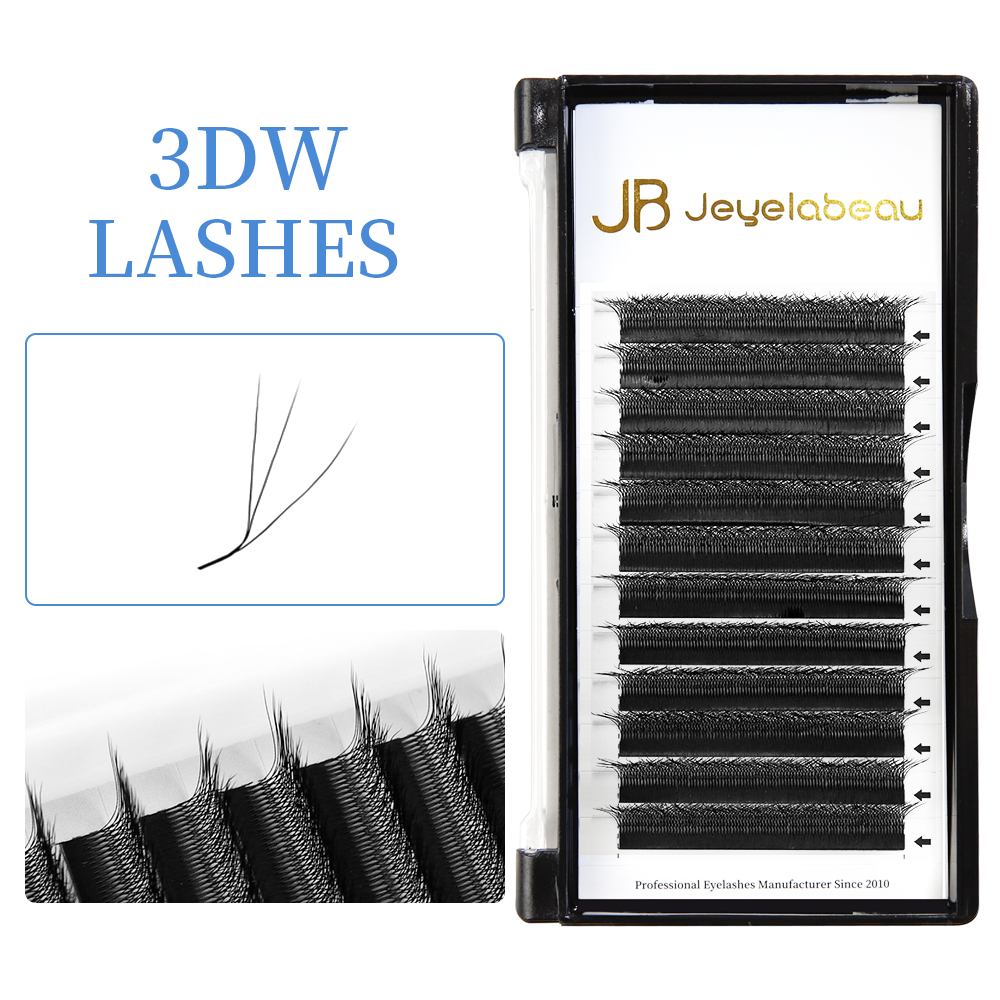 3D W型まつげエクステ プロ仕様 シルク Wスタイル ワイ - Eyelash Extension Human Hair のレビューと価格
