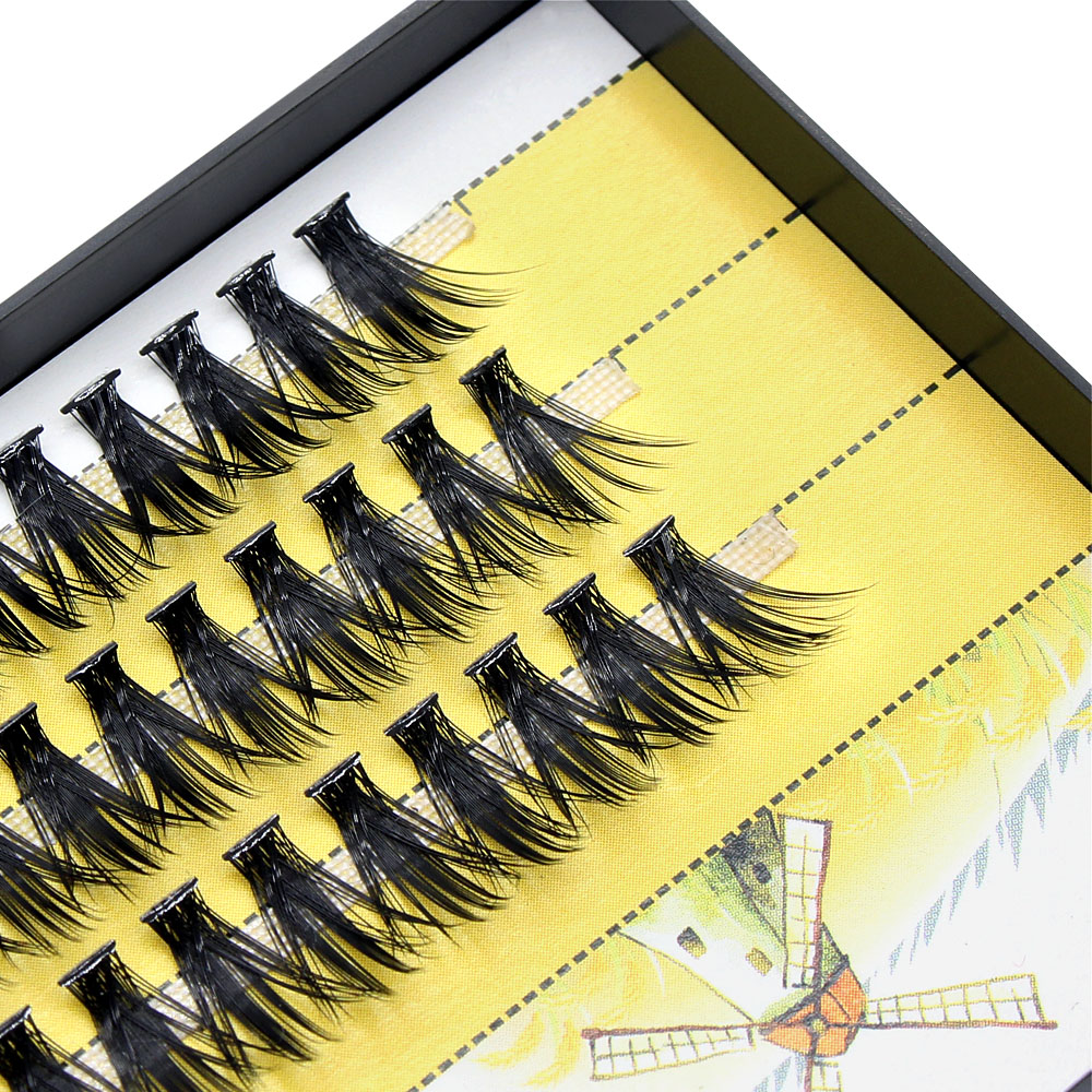新しい 40D クラスター 60 バンドルミンクまつげエクス - Eyelash Extension Russian のレビューと価格