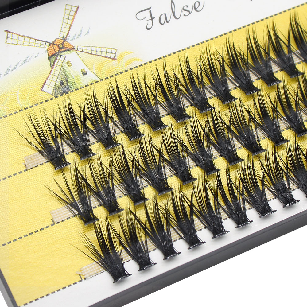 新しい 40D クラスター 60 バンドルミンクまつげエクス - Eyelash Extension Russian のレビューと価格