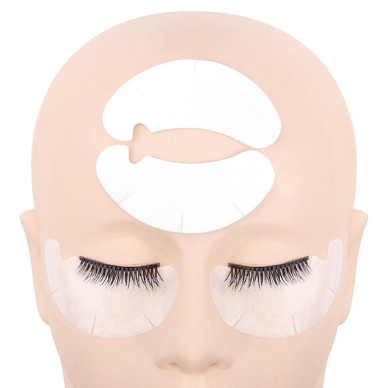 まつげエクステ用補助パッチ 50ペア。プロの施術に適した、刺 - Eyelash Extension Eye Irritation のレビューと価格