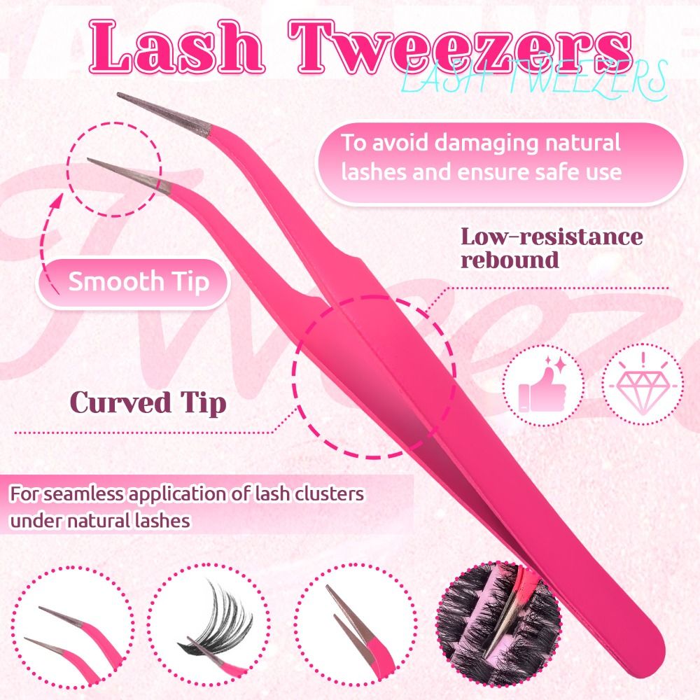 ナチュラルルックつけまつげ ボンド＆シール クラスターデザイ - Eyelash Extension Look のレビューと価格