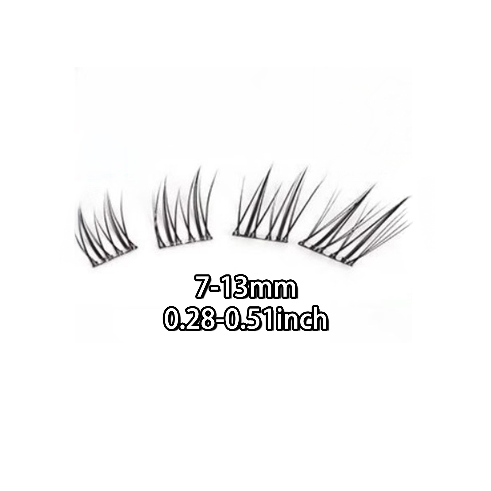 フォックススタイルつけまつげ　グルーフリー　ナチュラル　個別 - Eyelash Extension Human Hair のレビューと価格
