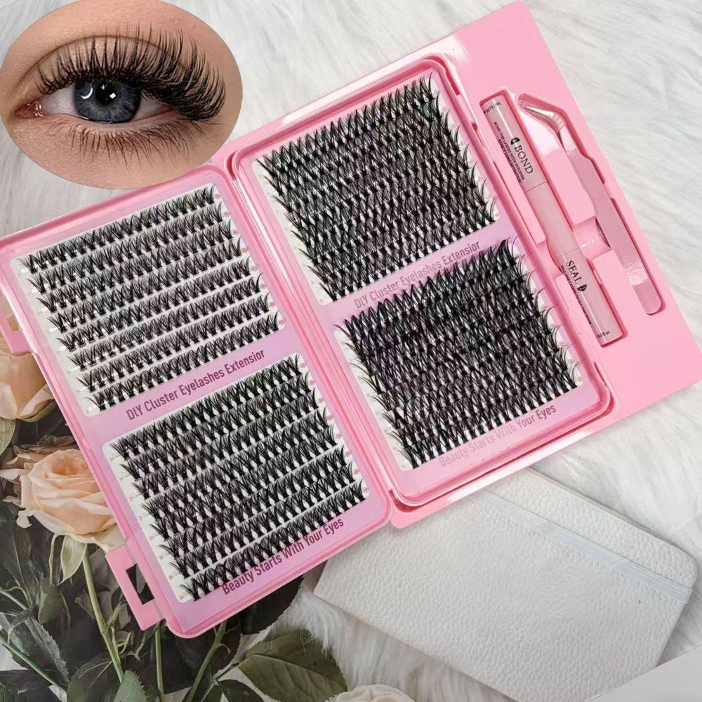 新しい厚くて長いつけまつげ ナチュラルルック 30D/40D - Eyelash Extension Look のレビューと価格
