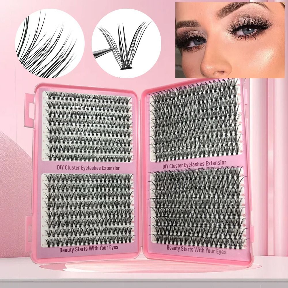 新しい厚くて長いつけまつげ ナチュラルルック 30D/40D - Eyelash Extension Look のレビューと価格